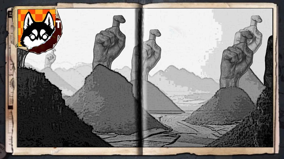 “Mt. X”, a comic wallpaper in ASL by Austin Lambeau.