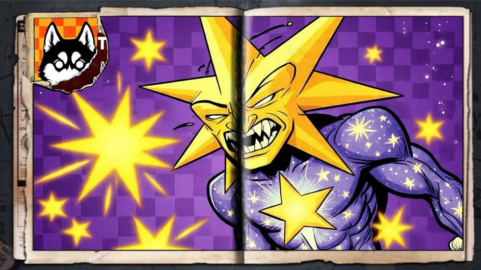 “Star Devourer”, a comic wallpaper by Austin Lambeau.