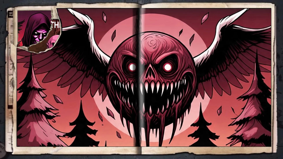 “Reaper”, a comic wallpaper by Austin Lambeau.