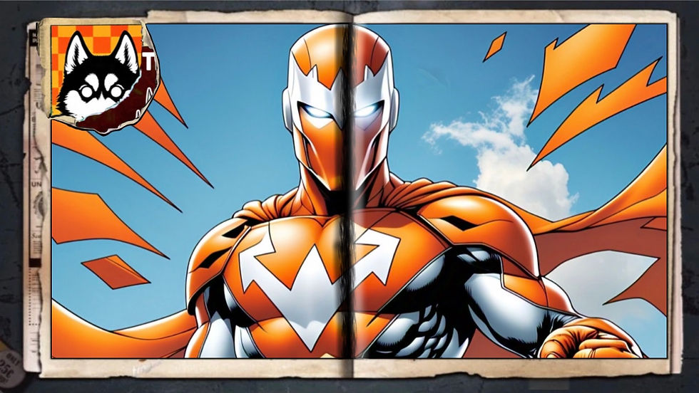 Super Voidless”, a comic wallpaper by Austin Lambeau.