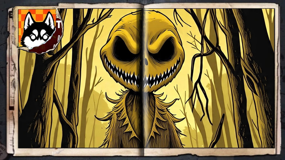 “Nightmare Before Yellow”, a comic wallpaper by Austin Lambeau.