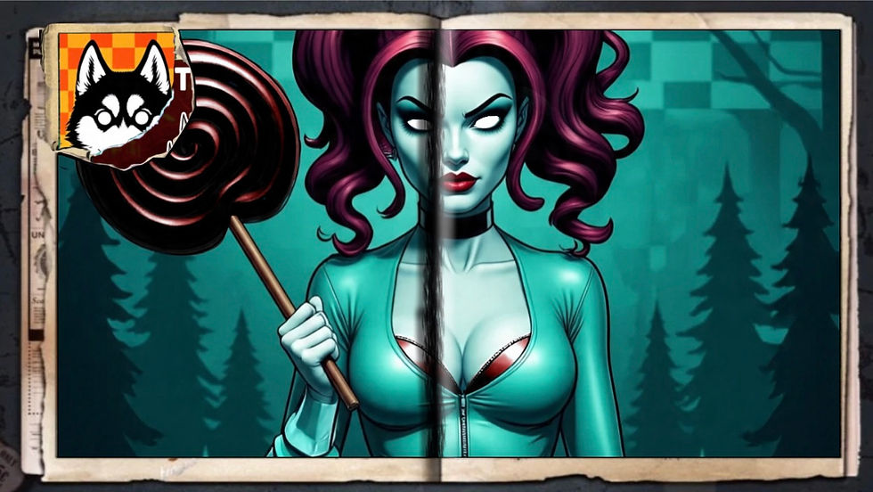 “Jesi Quinn”, a comic wallpaper by Austin Lambeau.