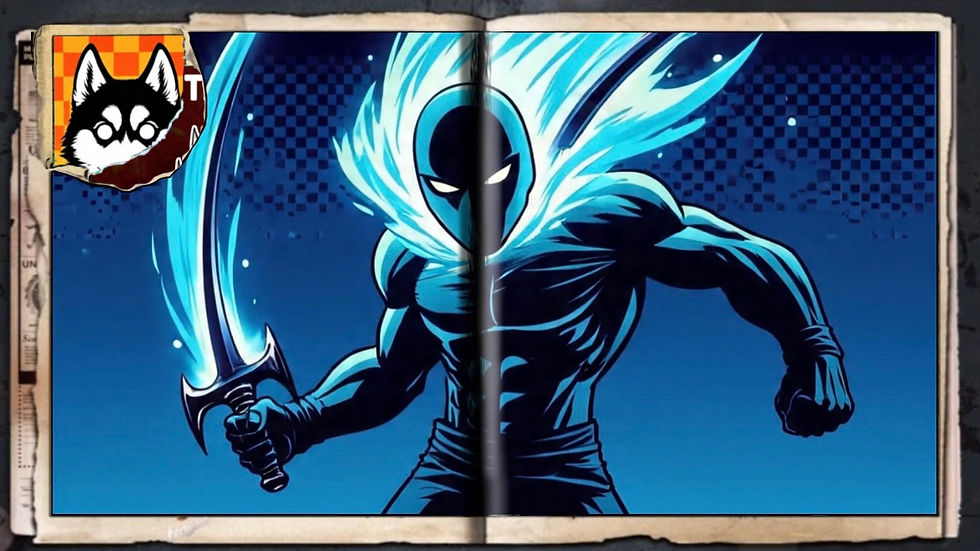 “Dark Comet”, a comic wallpaper by Austin Lambeau.