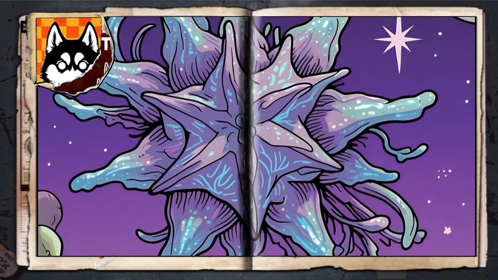 “Polyforge”, a comic wallpaper by Austin Lambeau.