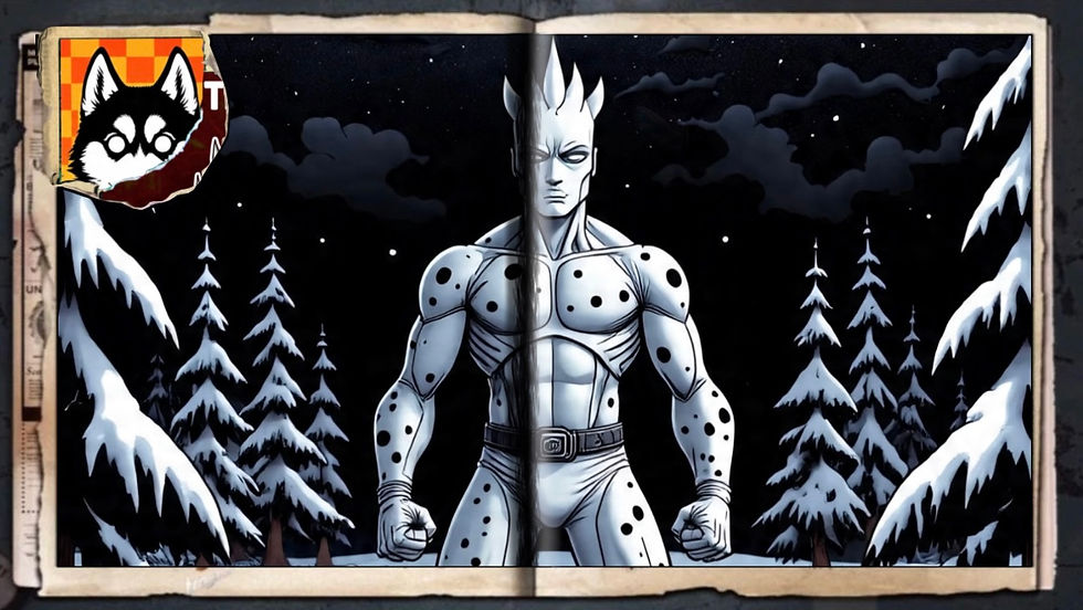 ”Dalmatian”, a comic wallpaper by Austin Lambeau.