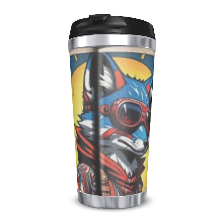 Foxy Sunshine Travel Mug