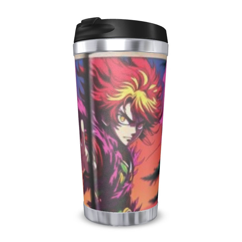 Sunset Homsar Travel Mug