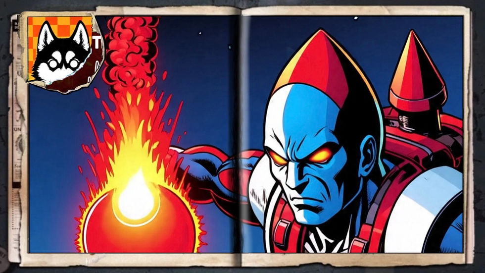 “Rocketus”, a comic wallpaper by Austin Lambeau.