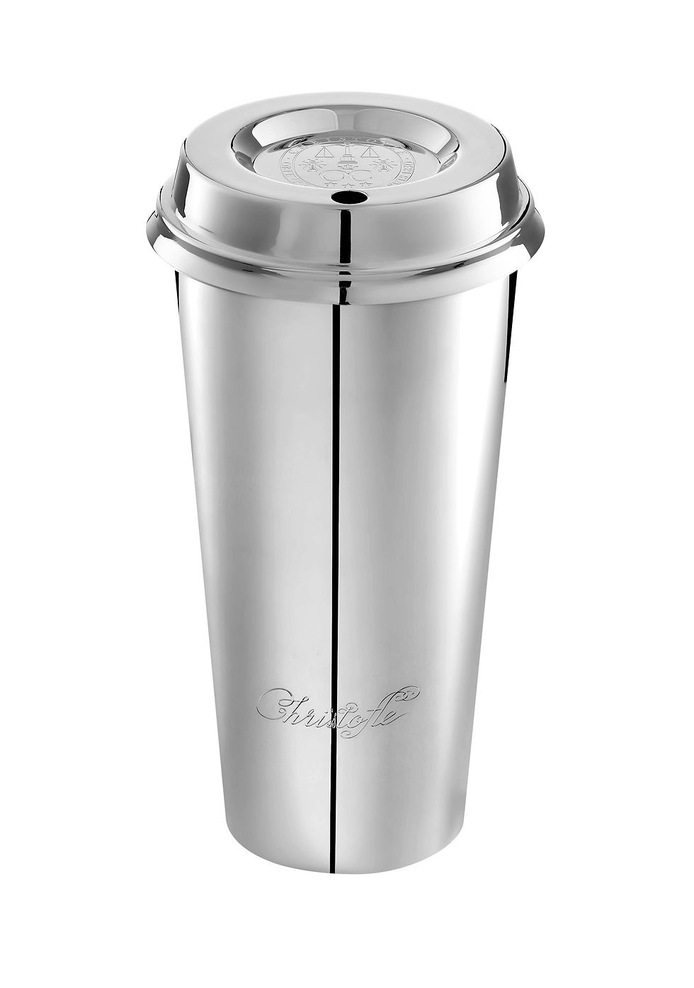Christofle, orfèvre, Ramdane Touhami pour Art Recherche Industrie, Coffee cup Objet Miroir, Paris, 2022 - Métal argenté - © Christofle