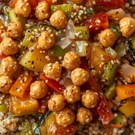 Asian Veggie Glow Bowl (Vegan)