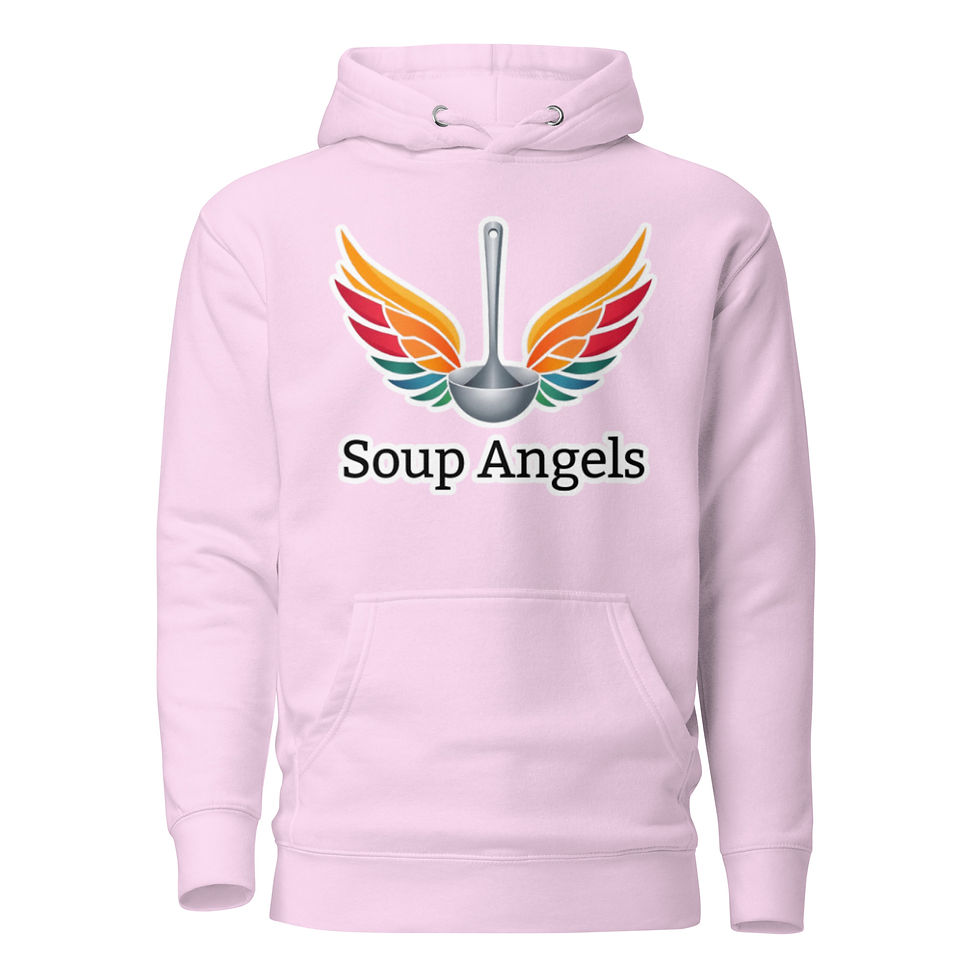 Thumbnail: Soup Angels Hoodie - Unisex - Choose Your Color