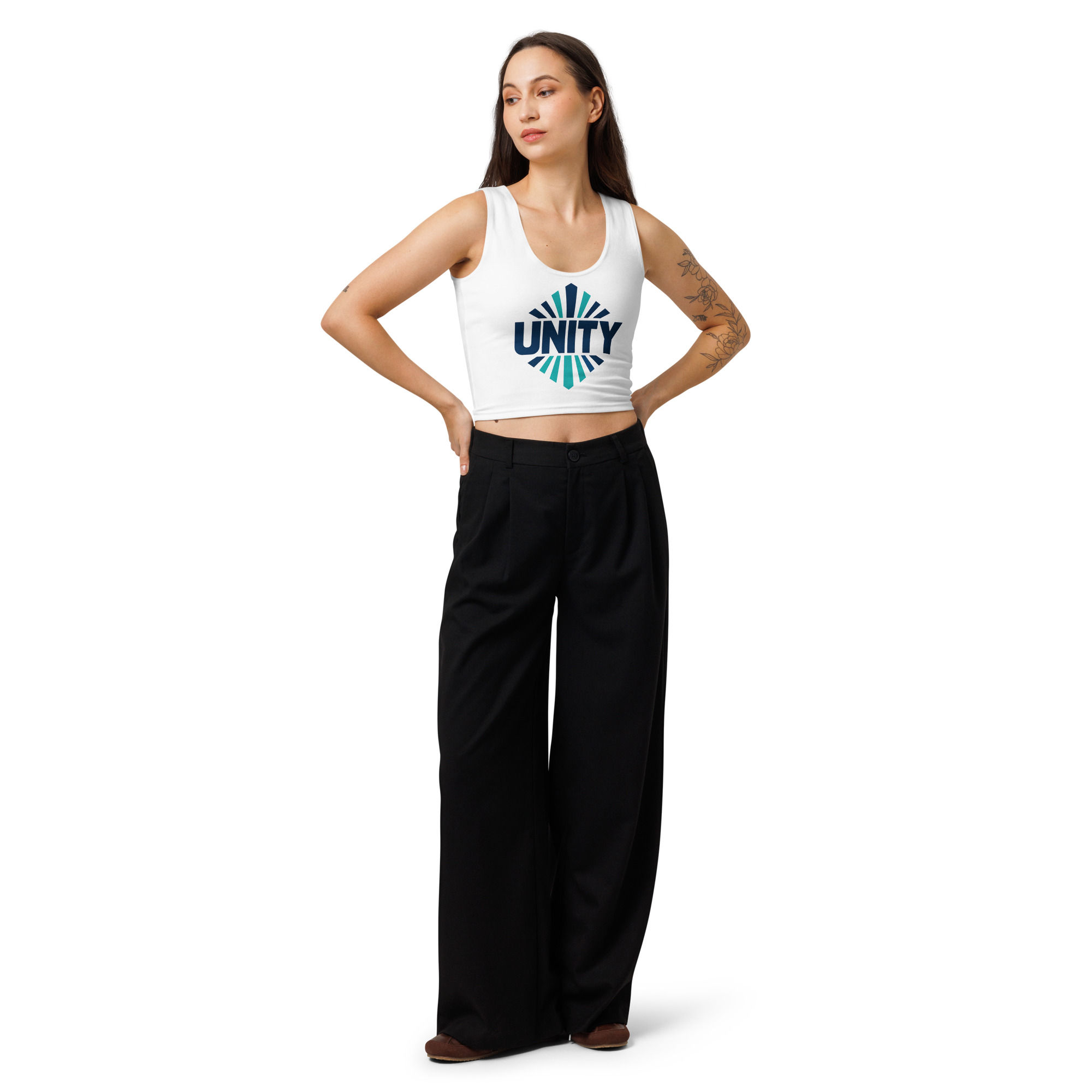 Unity Cotton Crop Top