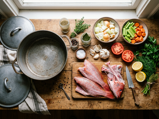 Fresh ingredients make the broth taste clean and bright.