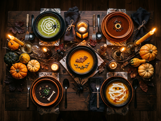 A few simple garnishes can turn everyday soup into party food.