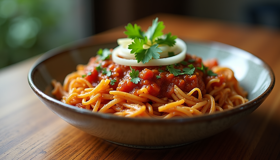 Authentic chicken tinga served in a rustic bowl with garnishes