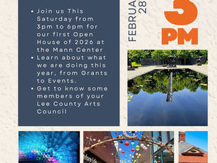 Lee County Arts Council Open House