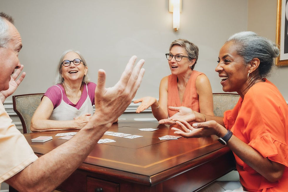 Senior Citizens Talking