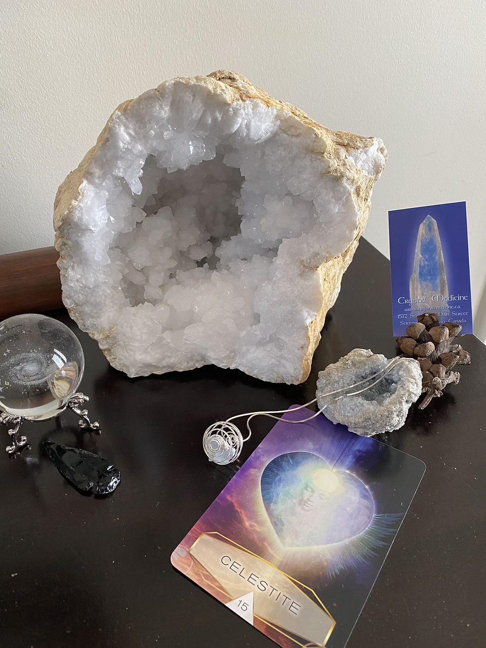 Angel Tuners & Clear Quartz Crystal