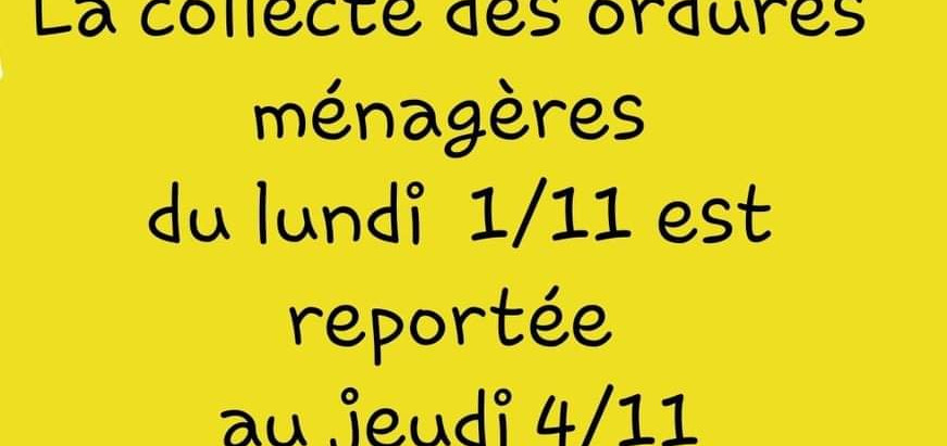 Collecte ordures ménagères