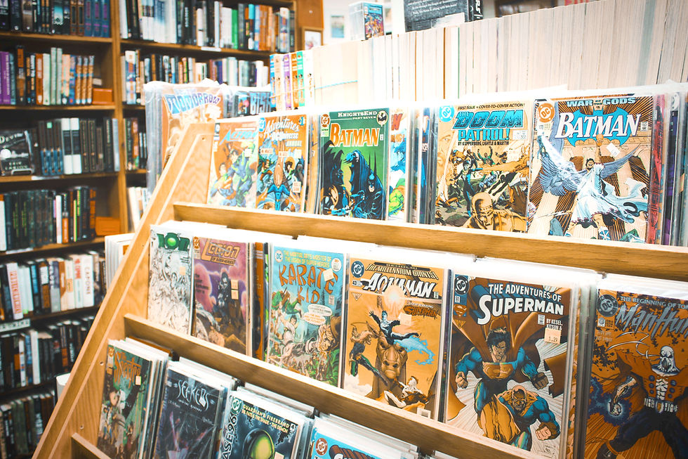 Comic Books Display