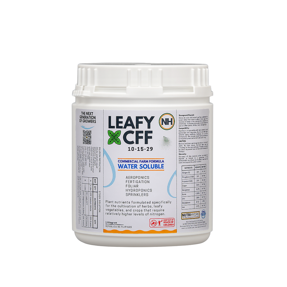 Thumbnail: NutriHydro Leafy Greens (CFF) Commercial Farm Formula