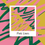 Miniaturbild: Dreieckstuch "Pink Lines" - groß
