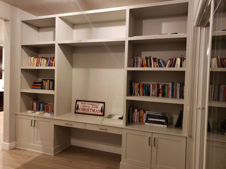 Wallco - custom designed living room build-in