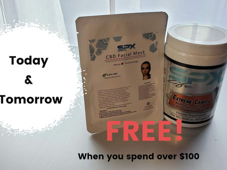 Free Cardio & CBD Facemask