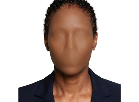 black woman w short hair and hidden face.png