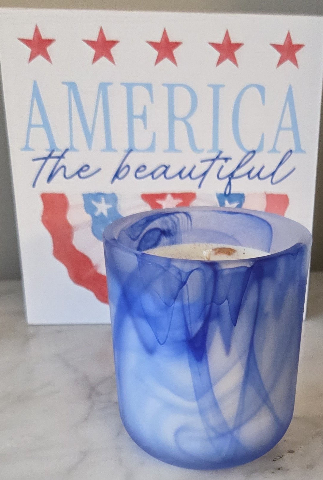 Sea to Shining Sea Candle