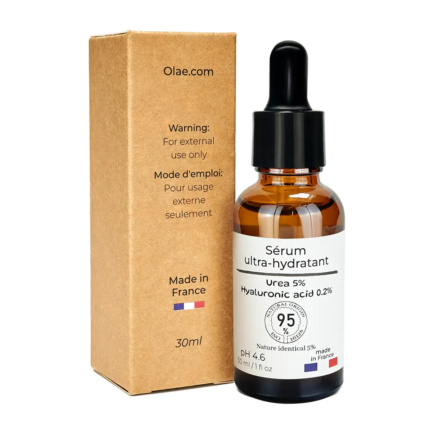Sérum Hidratação anti envelhecimento com 5% de ureia + ácido hialurónico