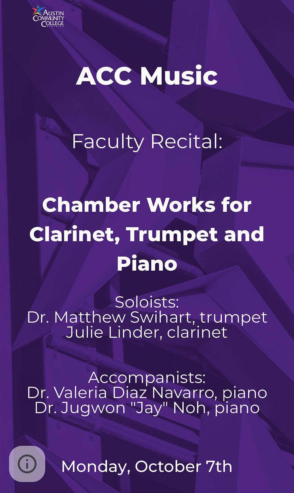 ACC Faculty Chamber Recital