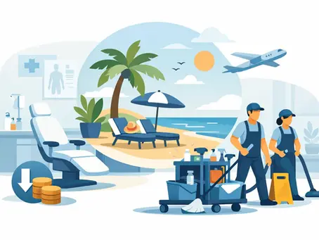 Praxisreinigung in der Urlaubspause ohne Kosten