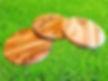 Holzscheiben aus Olivenholz