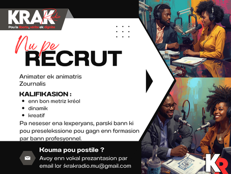 KRAK RADIO PE REKRIT