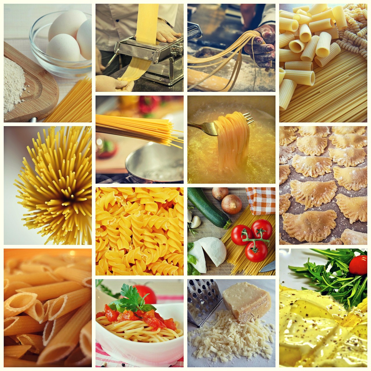 Arranged Food and Objects