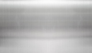 Plaque en acier Argent
