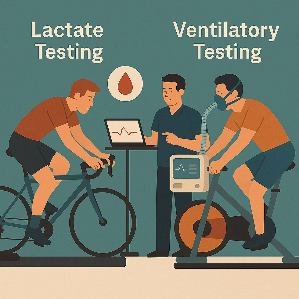 Peut-on remplacer un test lactate par un test ventilatoire ? Avantages et limites