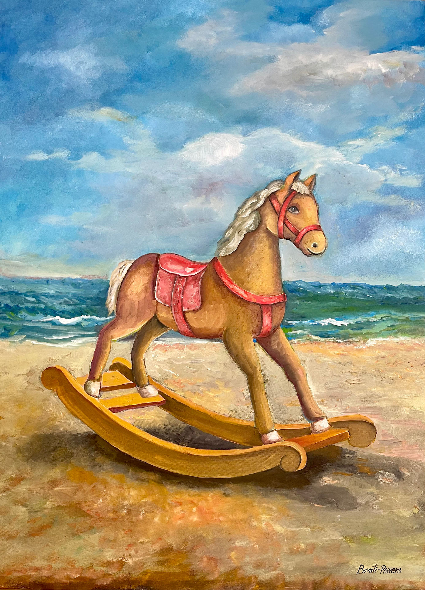 Childhood Memories Oil 30" X 40"