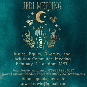 JEDI Committee Meeting 02/04/2026 at 6pm 