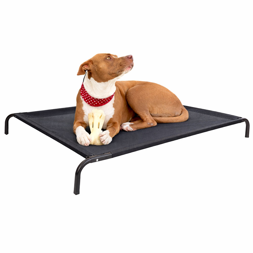 Cama para Cachorro Suspensa Resistente e Tecido Respirável