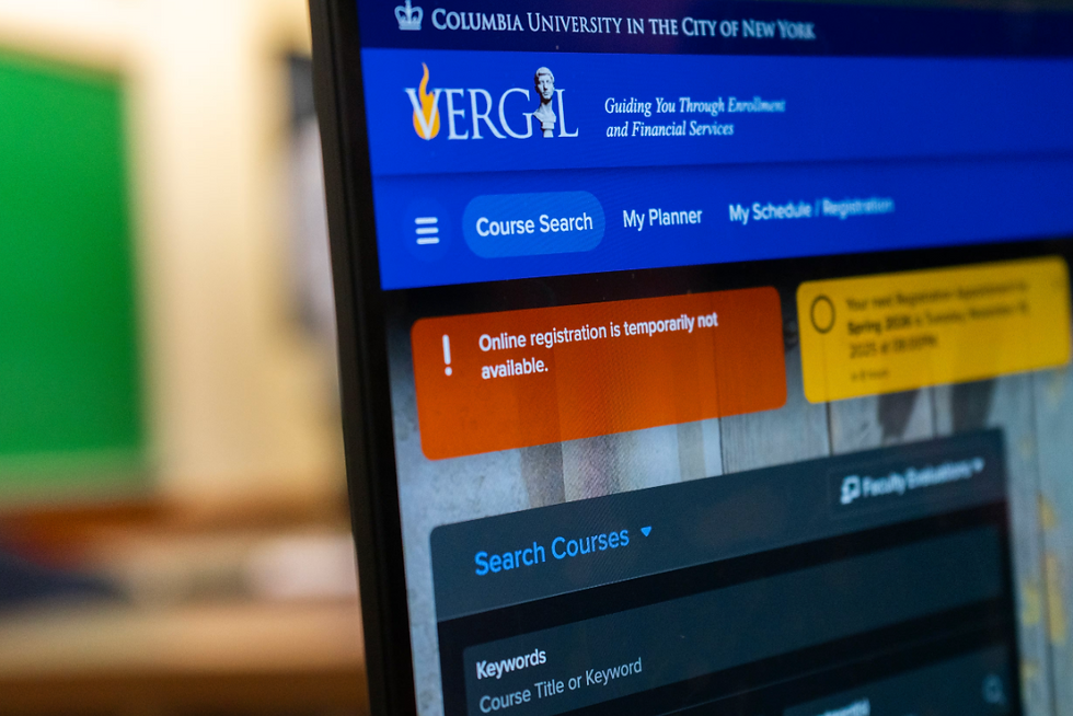 University sites experience outage amid spring course registration