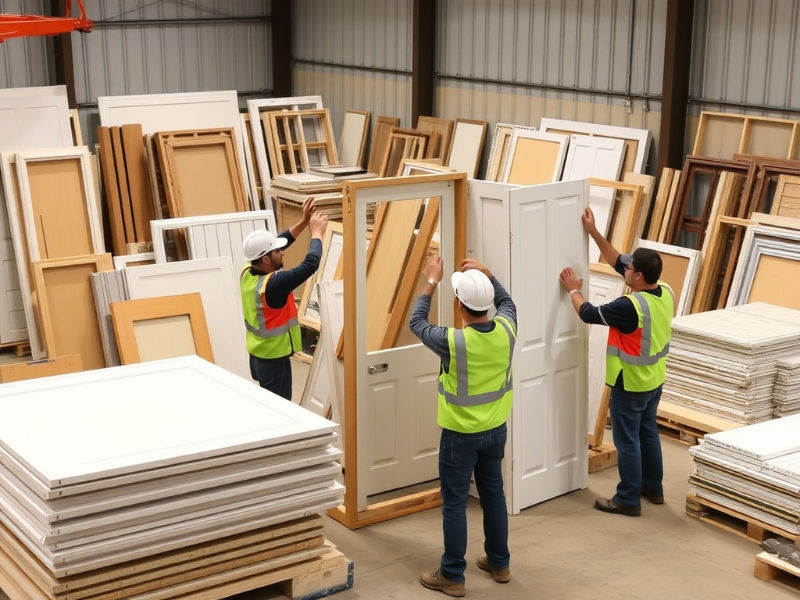 Storing and organizing materials on-site helps minimize waste and maintain schedule adherence.
