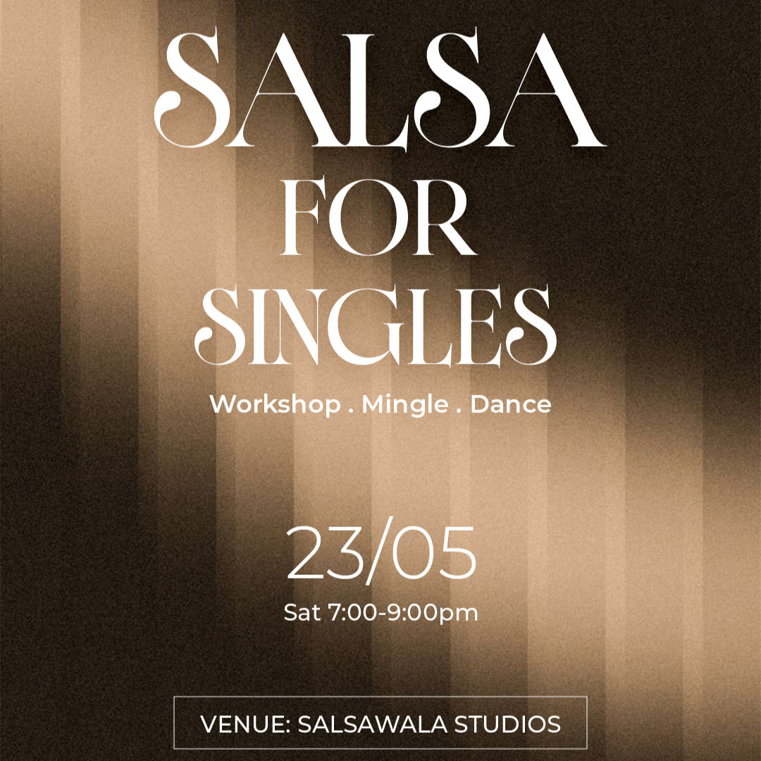 23rd May | Salsa for Singles