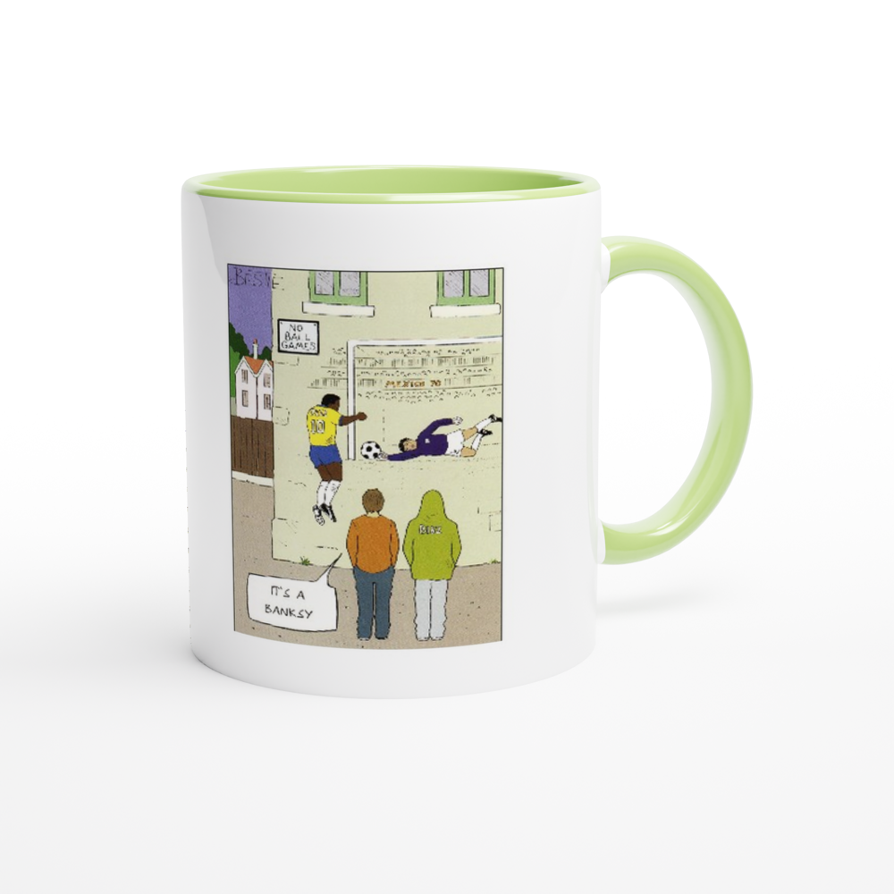 It's a Banksy - White 11oz Ceramic Mug