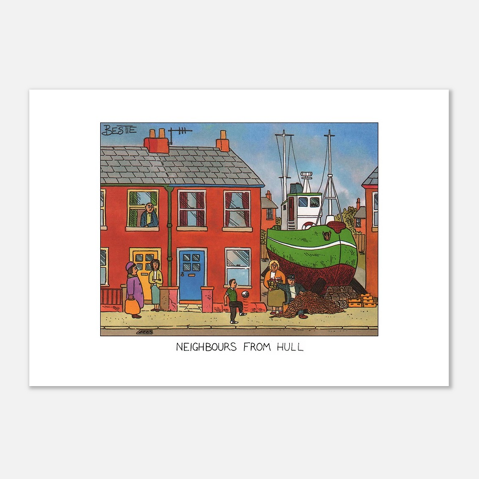 Thumbnail: Neighbours from Hull - Fine Art Print