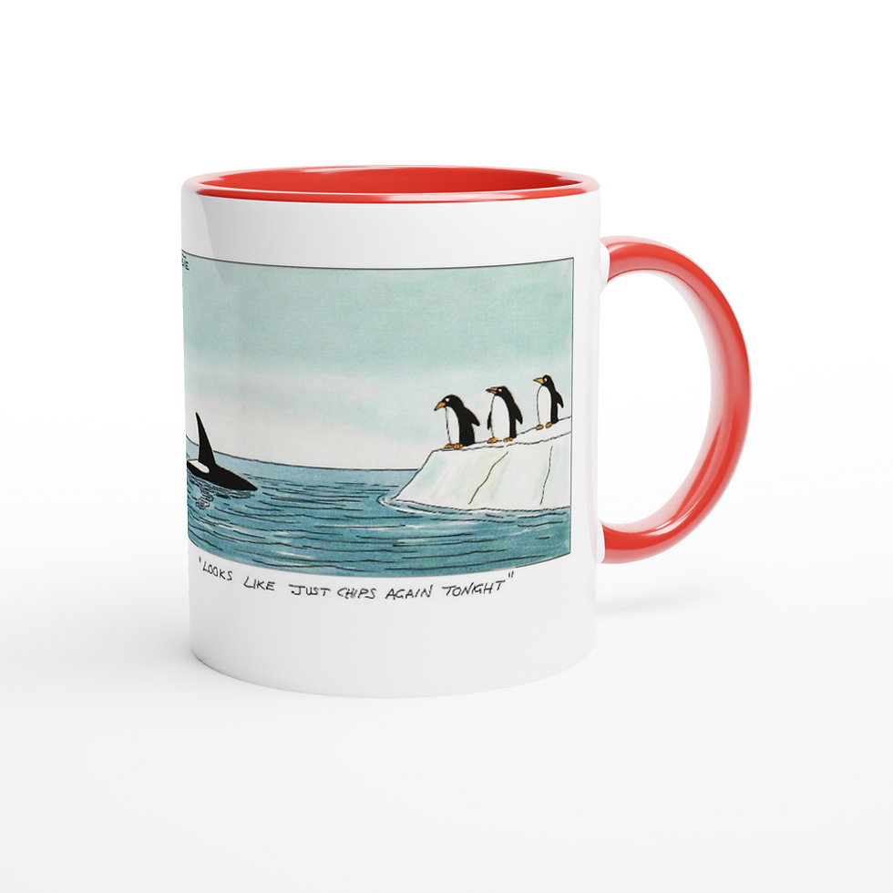 Thumbnail: Chips Again - White 11oz Ceramic Mug