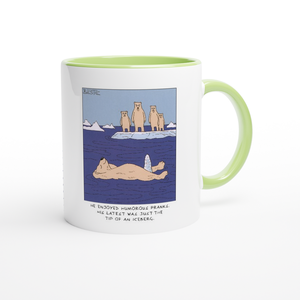 Thumbnail: Tip of the Iceberg - White 11oz Ceramic Mug