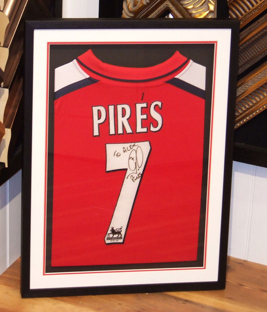 Signed Pires Football Shirt