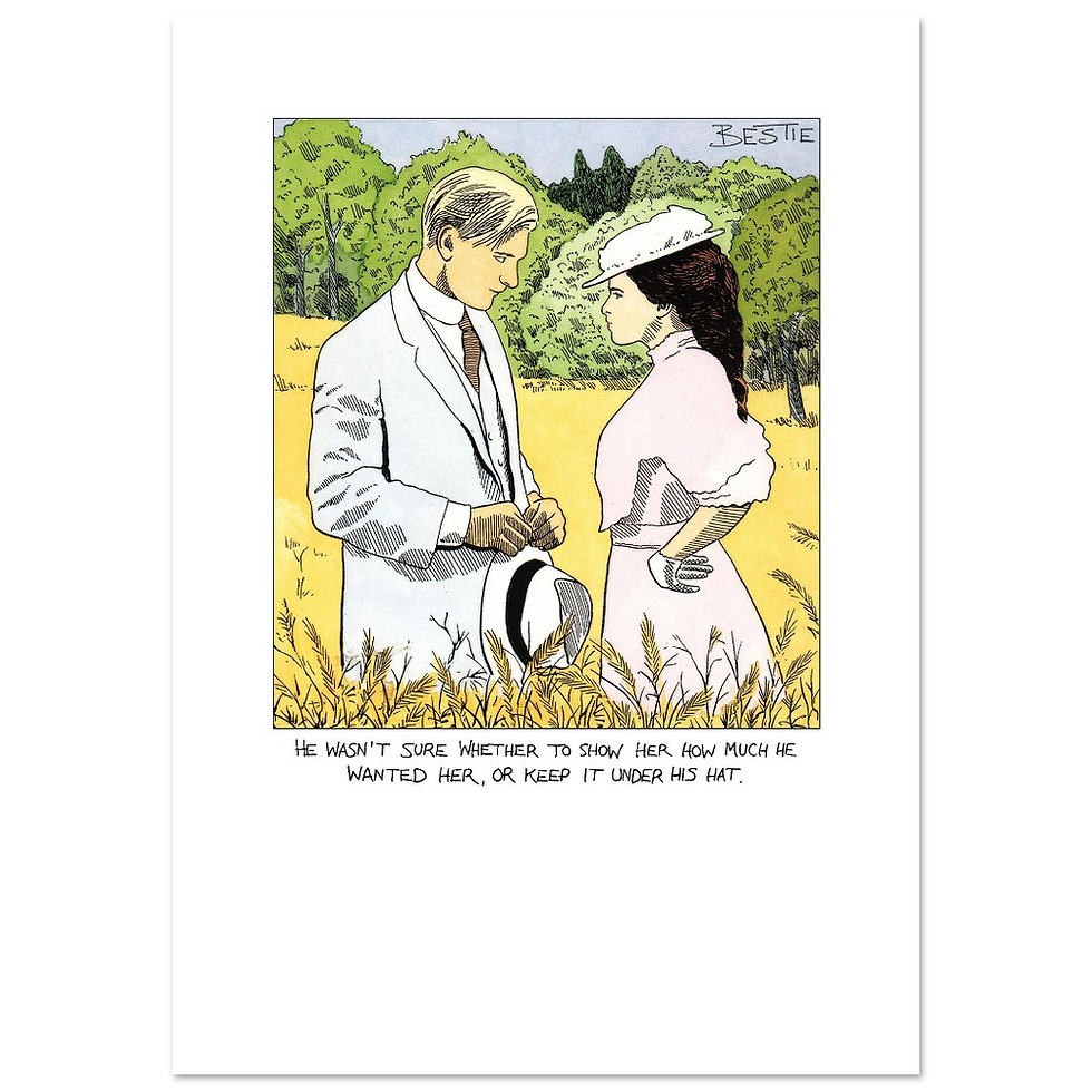 Thumbnail: Under His Hat - Fine Art Print